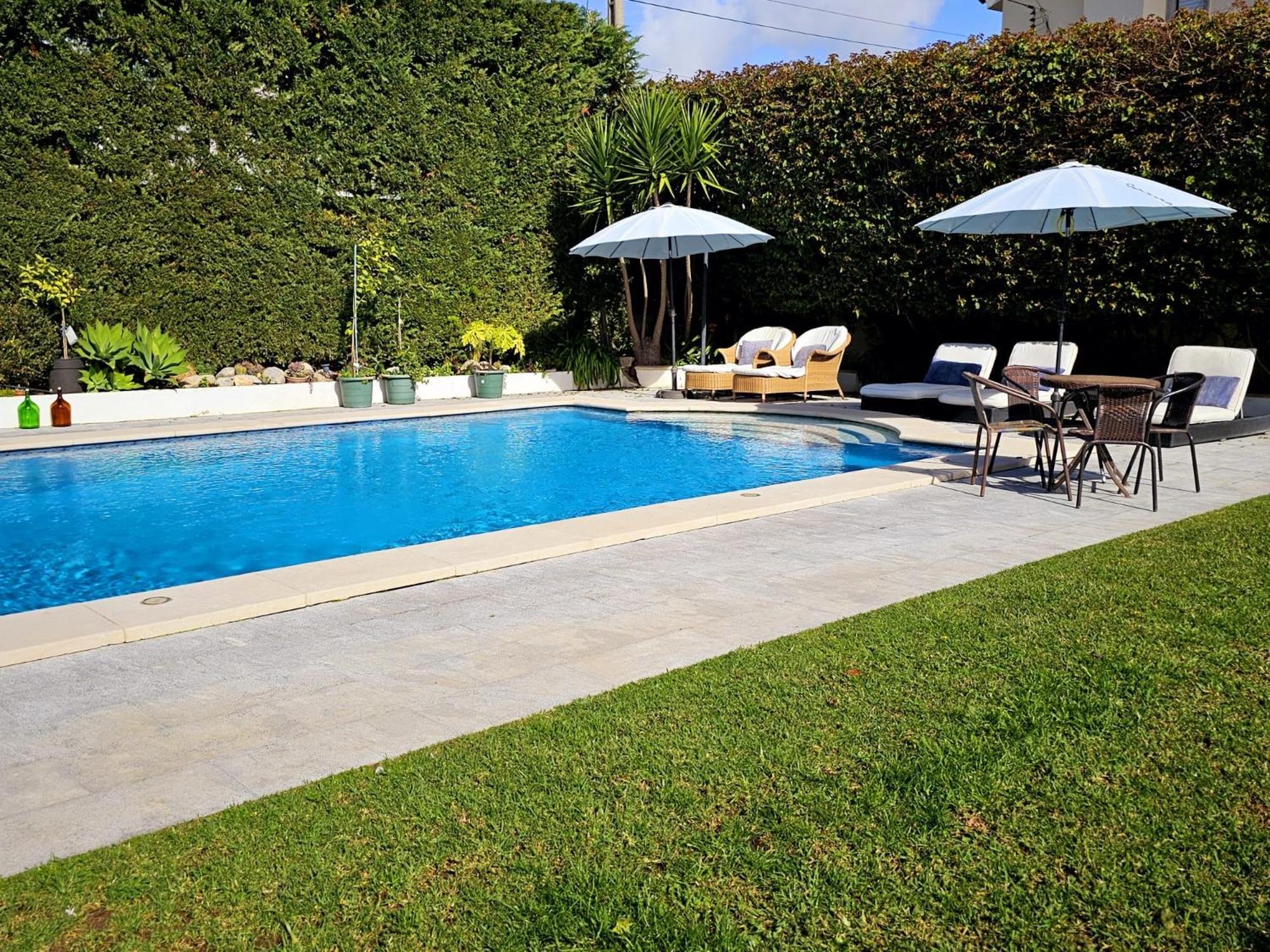 Charming Cozy Studio With Garden & Pool Cascais Luaran gambar