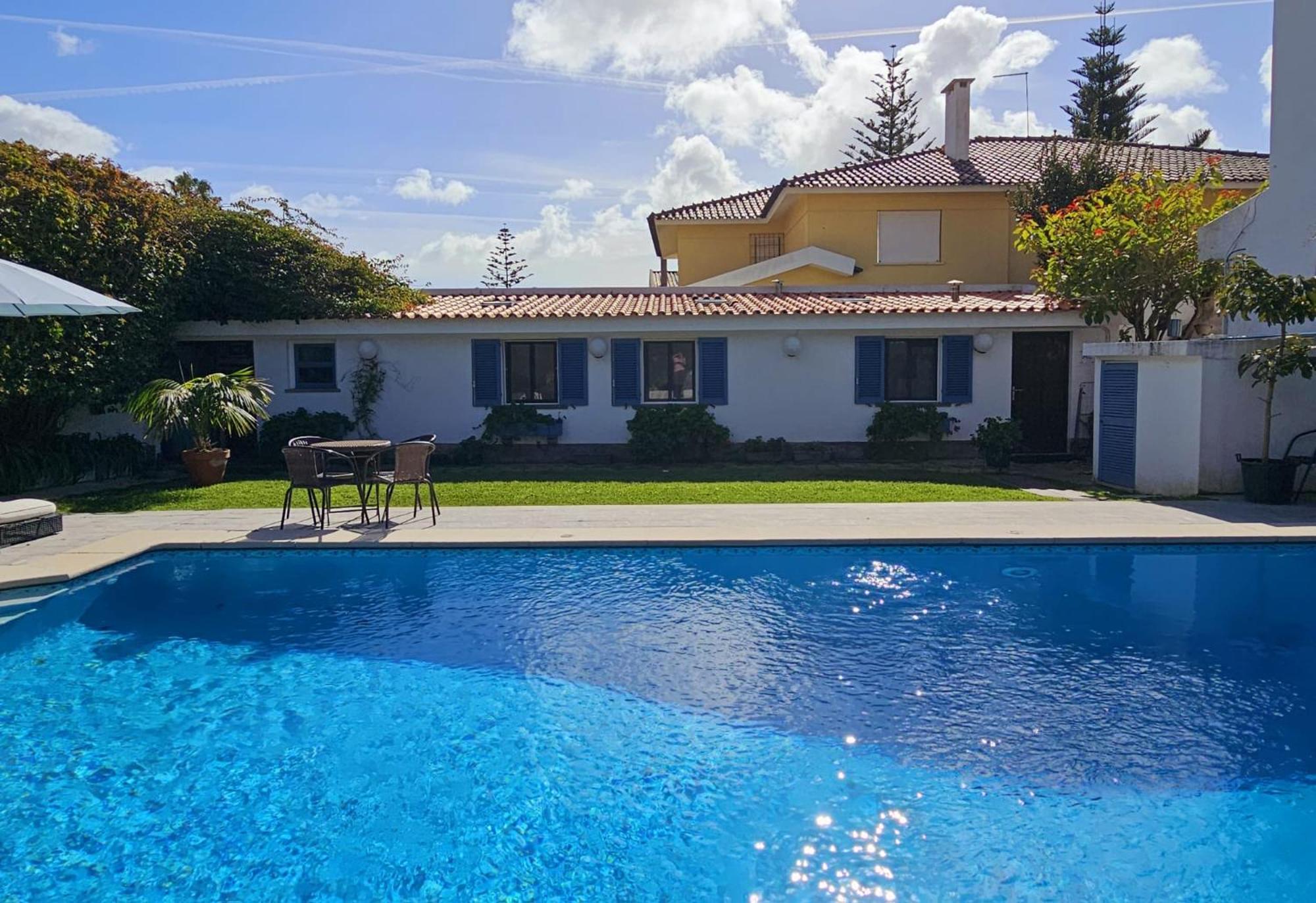 Charming Cozy Studio With Garden & Pool Cascais Luaran gambar